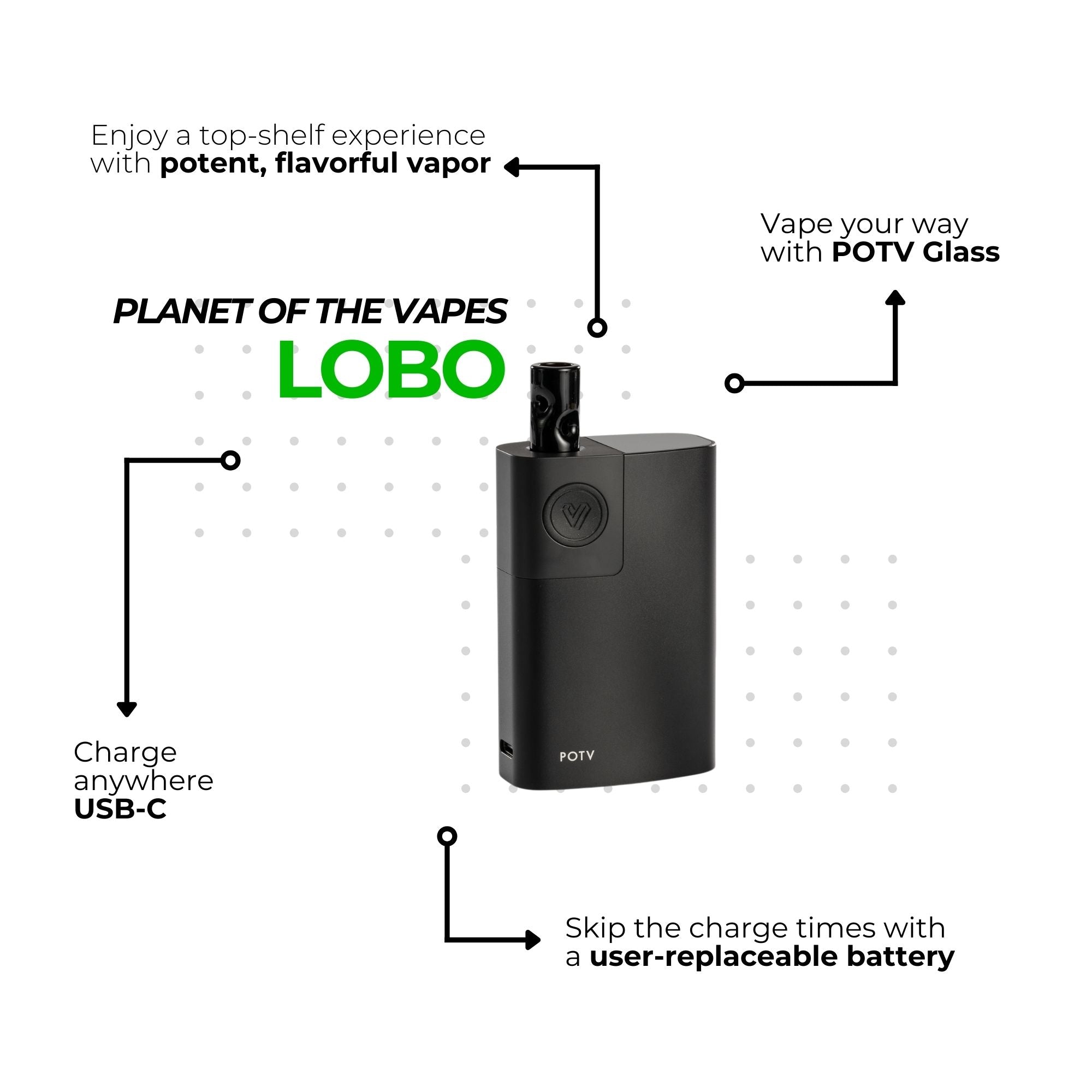 POTV Lobo Enthusiast Vaporizer Kit - Image 4