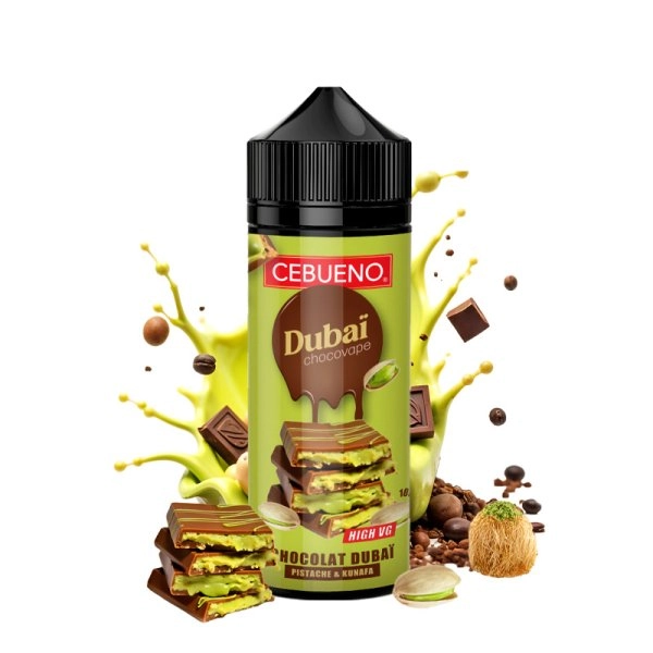 Dubaï Chocovape 0mg 100ml – Cebueno