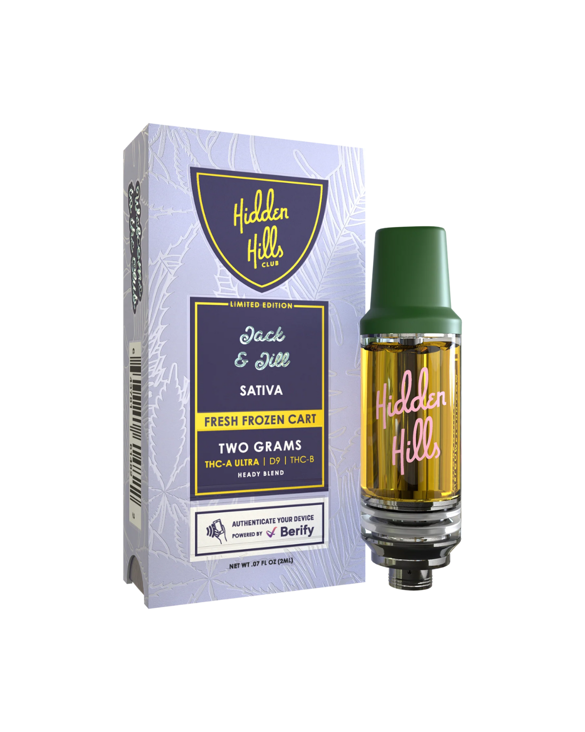 Hidden Hills Heady Blend THCA Cartridge | 2g - Image 4
